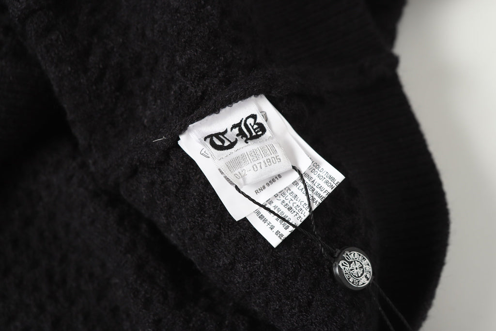 Gothic Cross Knit Cardigan - Black Grey Streetwear Jacket 904